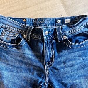 Miss Me Jeans Medium Wash Bootcut Size 30